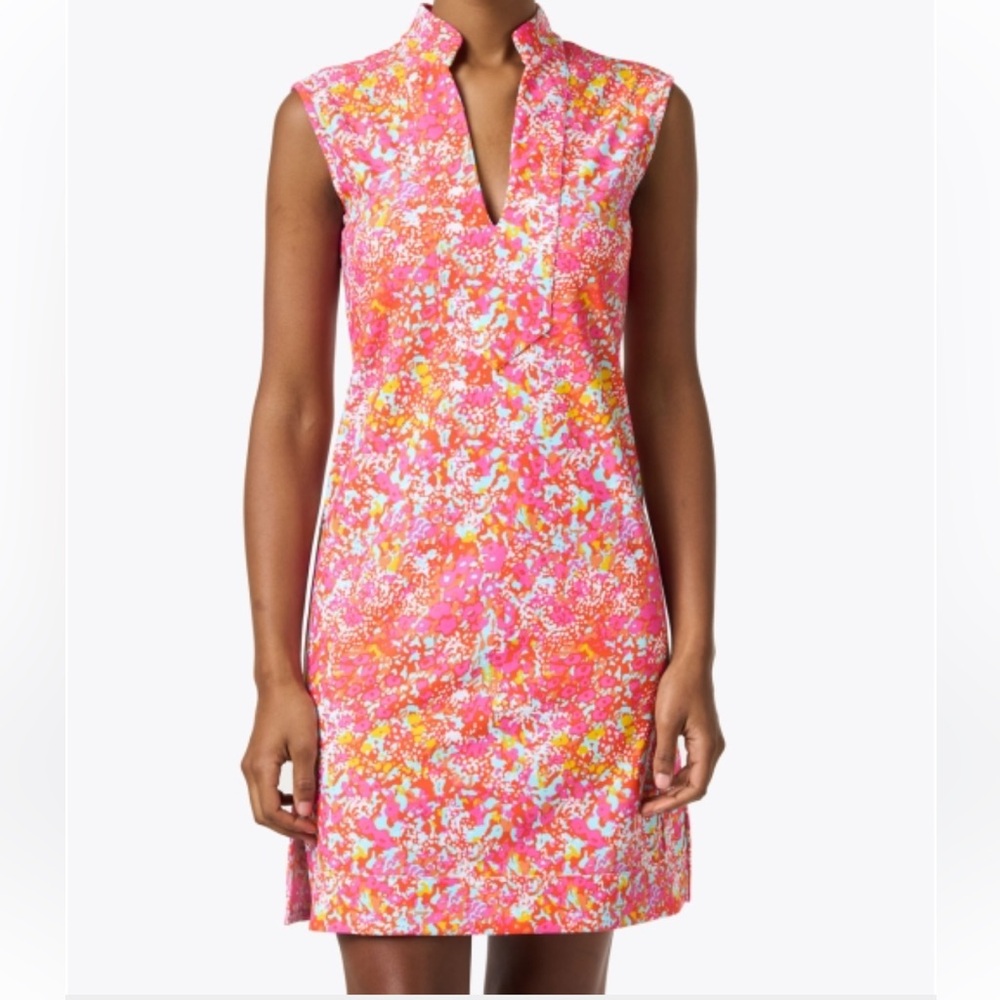 Jude Connally Kristen Floral Sleeveless Tunic Dress